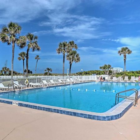 Oceanfront Cocoa Beach Condo With View Walk To Pier Zewnętrze zdjęcie