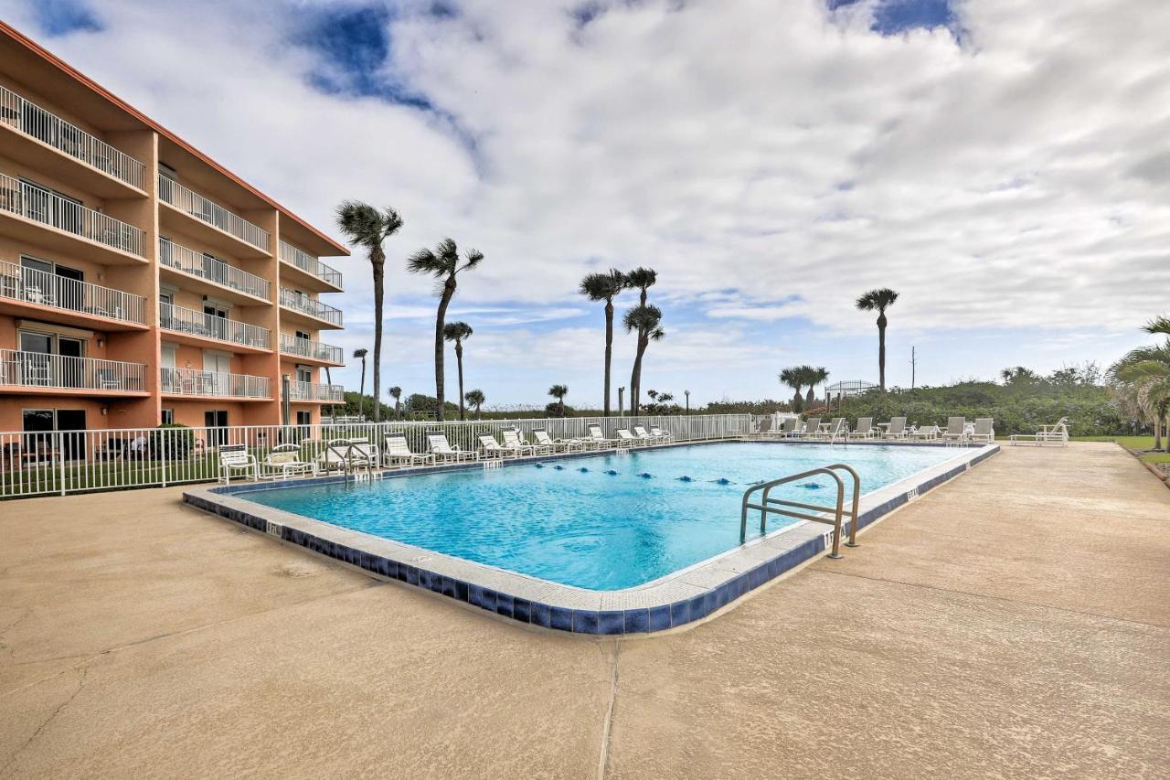 Oceanfront Cocoa Beach Condo With View Walk To Pier Zewnętrze zdjęcie