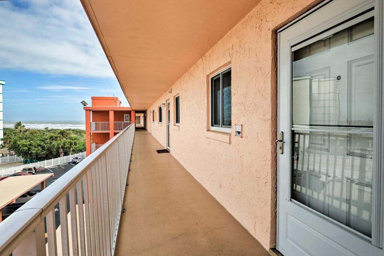 Oceanfront Cocoa Beach Condo With View Walk To Pier Zewnętrze zdjęcie